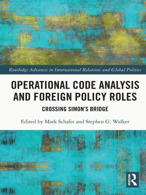 cover image of Operational Code Analysis and Foreign Policy Roles